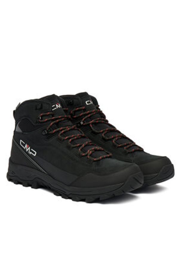 CMP Trekkingi Myzar Mid Waterproof 3Q15857 Czarny. Kolor: czarny. Materiał: skóra, zamsz. Sport: turystyka piesza