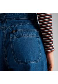 Lee - LEE BELTED HIGH WAIST STRAIGHT DAMSKIE SPODNIE JEANSOWE L30ZKEGT 112106903. Stan: podwyższony #6