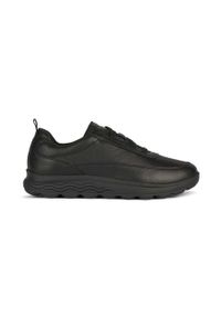 Geox sneakersy skórzane U SPHERICA B kolor czarny U36BYB 00034 C9999. Nosek buta: okrągły. Zapięcie: sznurówki. Kolor: czarny. Materiał: skóra #1