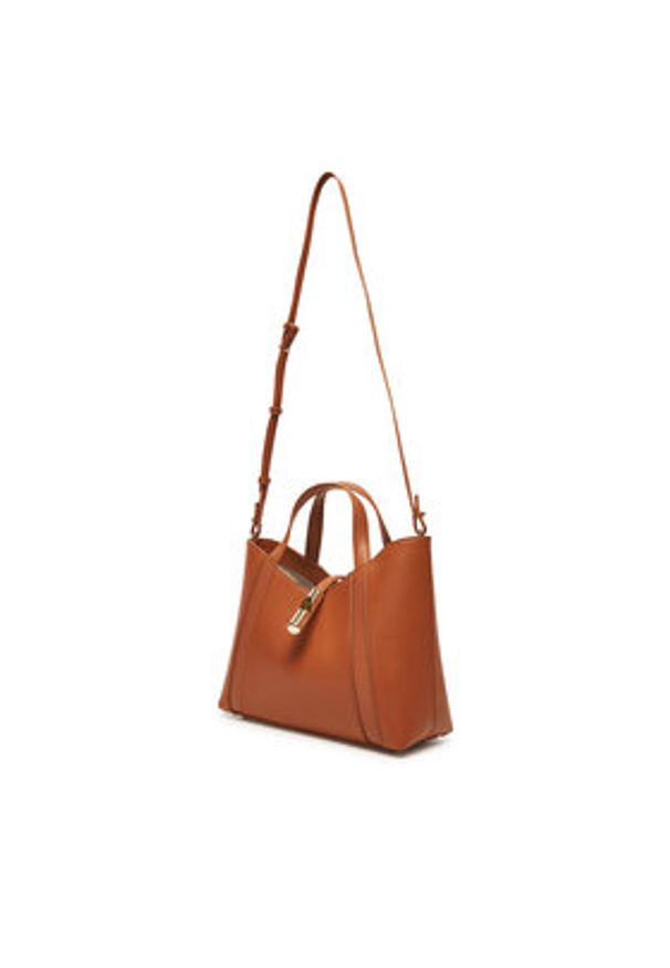 Furla Torebka Goccia S WB01789 BX3353 KH RY000 Brązowy. Kolor: brązowy. Materiał: skórzane