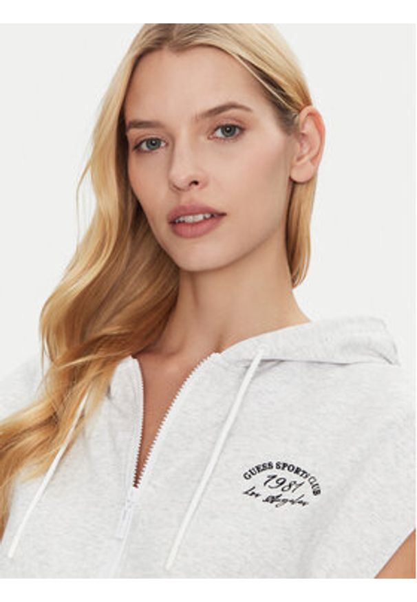 Guess Kombinezon V5GD03 KCS01 Szary Regular Fit. Kolor: szary. Materiał: bawełna