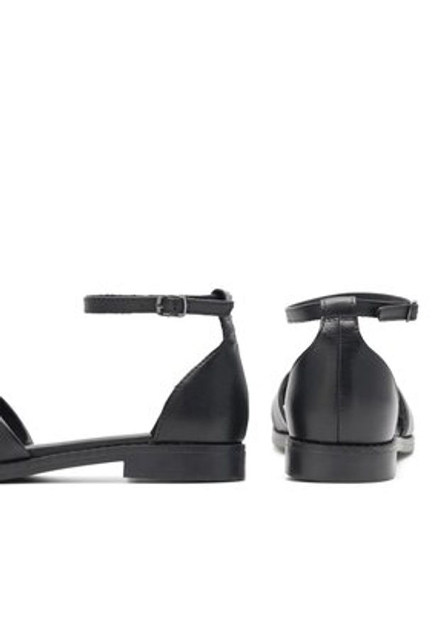 Lasocki Sandały ELE RST-ELE-06 Czarny. Kolor: czarny. Materiał: skóra