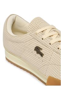 Lacoste Sneakersy Aura 51SFA0075 Écru. Kolor: kremowy. Materiał: skóra #2