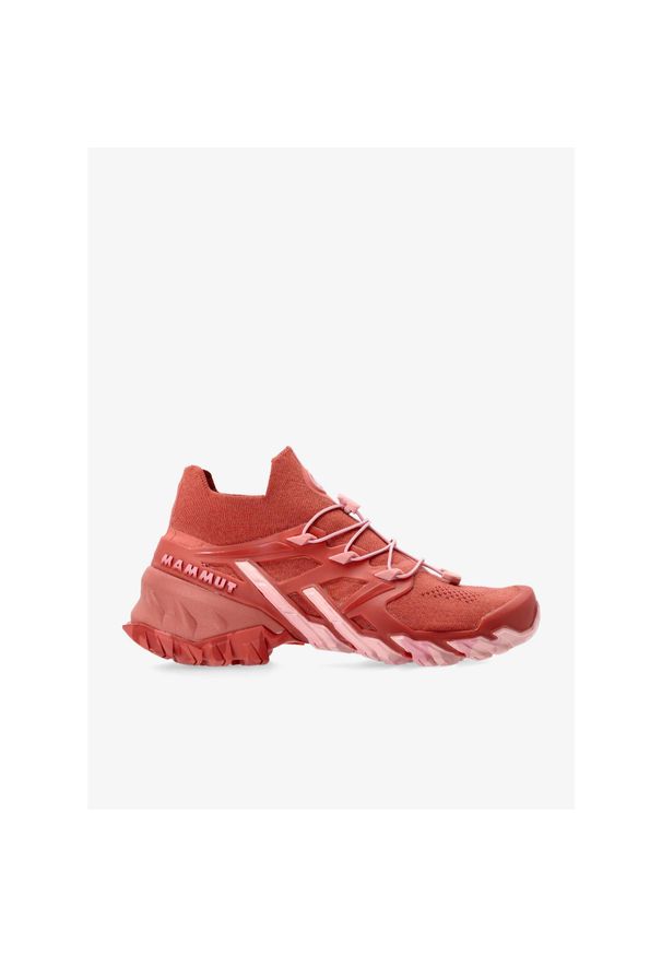 Buty turystyczne damskie Mammut Aegility Pro Mid. Kolor: różowy. Styl: sportowy