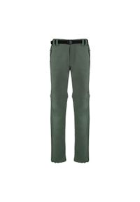 Spodnie trekkingowe męskie CMP Zip Off. Kolor: zielony