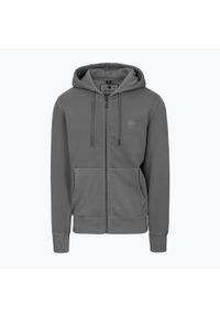 PITBULL - Bluza męska Pitbull Lancaster 2 Hooded Zip Sweatshirt. Kolor: szary