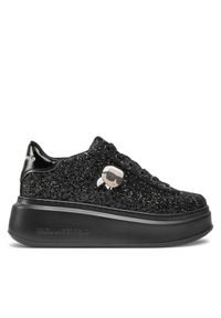 Karl Lagerfeld - KARL LAGERFELD Sneakersy KL63531N Czarny. Kolor: czarny