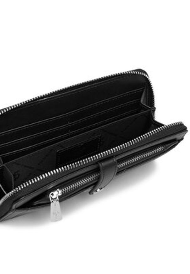 Beverly Hills Polo Club Portfel CEO-BHPC-W1-011-SS26 Czarny. Kolor: czarny. Materiał: materiał