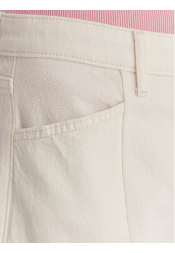 Guess Jeansy W6RA1H D6521 Biały Wide Leg. Kolor: biały