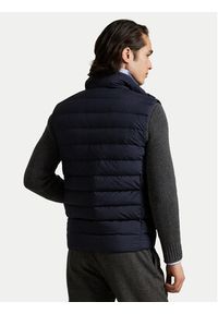 Polo Ralph Lauren Kamizelka 710967775001 Granatowy Regular Fit. Typ kołnierza: polo. Kolor: niebieski. Materiał: syntetyk