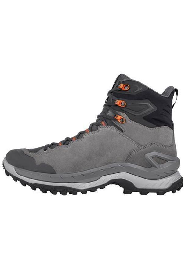 Buty trekkingowe męskie Lowa Innovo Mid Gtx. Wysokość cholewki: za kostkę. Kolor: szary. Materiał: materiał, skóra, syntetyk. Szerokość cholewki: normalna
