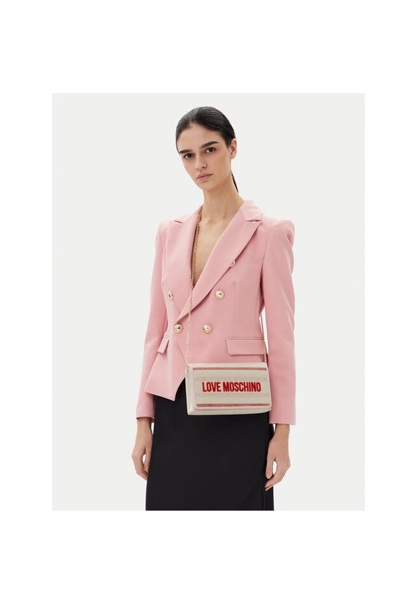 Love Moschino - Torebka LOVE MOSCHINO. Kolor: różowy