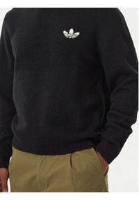Adidas - adidas Sweter Trefoil Essentials KS4891 Czarny Regular Fit. Kolor: czarny. Materiał: syntetyk #2