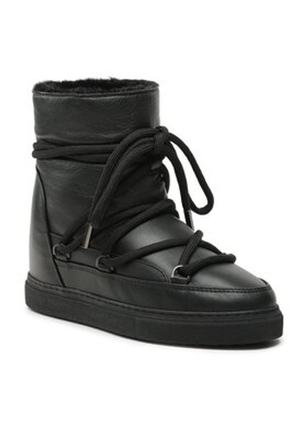 Inuikii Śniegowce Full Leather 75203-087 Czarny. Kolor: czarny. Materiał: skóra