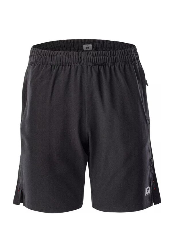 IQ - Męskie spodenki Iq cross the line PORIO M000207035. Kolor: czarny. Długość: krótkie. Sezon: lato