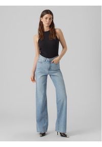 Vero Moda Jeansy Tessa 10283858 Niebieski Wide Leg. Kolor: niebieski #4