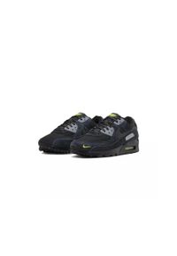 Buty do chodzenia męskie Nike Air Max 90. Zapięcie: sznurówki. Kolor: szary. Materiał: guma, skóra, tkanina, materiał, syntetyk. Szerokość cholewki: normalna. Model: Nike Air Max 90, Nike Air Max. Sport: turystyka piesza