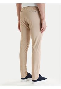 Bugatti Chinosy 4890-76301C Beżowy Slim Fit. Kolor: beżowy. Materiał: bawełna #2