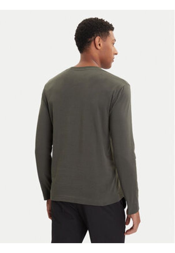 Marc O'Polo Longsleeve 528 2012 52020 Zielony Regular Fit. Typ kołnierza: polo. Kolor: zielony. Materiał: bawełna. Długość rękawa: długi rękaw