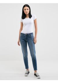 Big-Star - Spodnie jeans damskie Maggie 356. Okazja: na co dzień. Kolor: niebieski. Styl: casual, klasyczny #4
