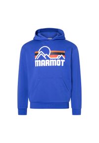Bluza trekkingowa męska Marmot Coastal Hoody. Kolor: niebieski