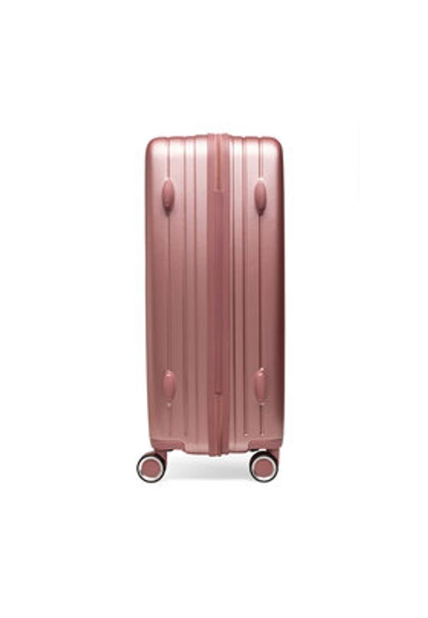 MEXX Walizka średnia MEXX-M-033-05 PINK Różowy. Kolor: różowy