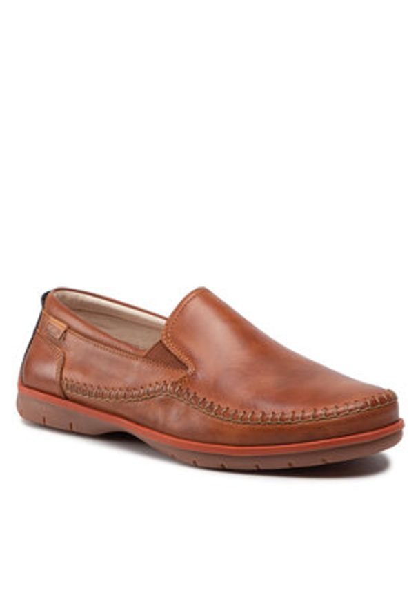 Pikolinos Półbuty M9A-3111 Brązowy. Kolor: brązowy. Materiał: skóra