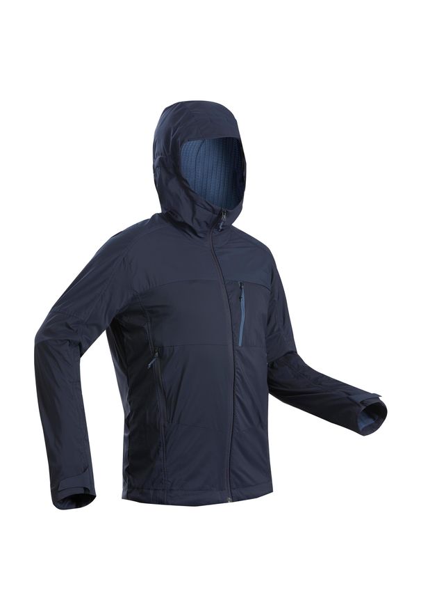 FORCLAZ - Kurtka softshell trekkingowa męska Forclaz MT900 WIindWarm. Materiał: softshell