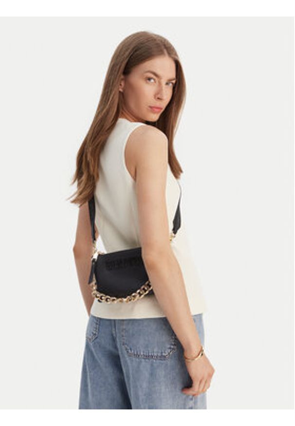 Steve Madden Torebka Bnicco 13001162 Czarny. Kolor: czarny. Materiał: skórzane