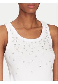 Marella Top Minorca1 2513941154 Biały Slim Fit. Kolor: biały. Materiał: bawełna #4