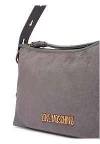 Love Moschino - LOVE MOSCHINO Torebka JC4091PP1PLD101A Szary. Kolor: szary. Materiał: skórzane #2