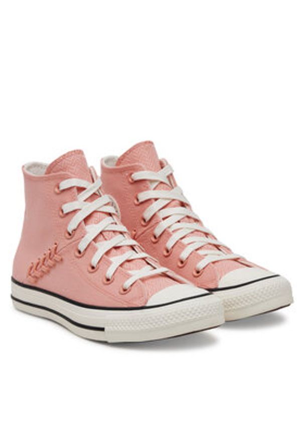 Converse Trampki Chuck Taylor All Star Crafted Laces A12577C Różowy. Kolor: różowy. Materiał: materiał