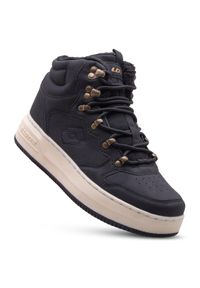 Buty zimowe unisex LOTTO JALANA PF FUR trapery ocieplane. Kolor: biały, czarny, wielokolorowy. Sezon: zima. Sport: turystyka piesza