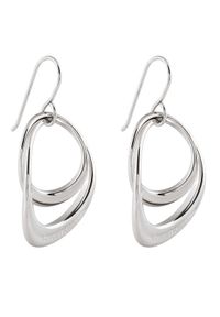 Calvin Klein Kolczyki 35000004 Srebrny. Materiał: metalowe. Kolor: srebrny