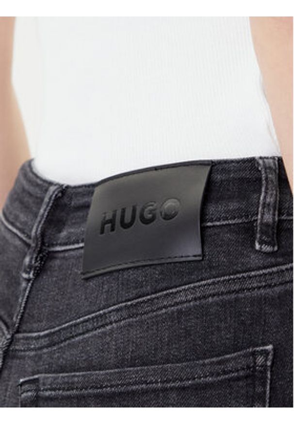 Hugo - HUGO Jeansy Girali_2 50541462 Szary Skinny Fit. Kolor: szary