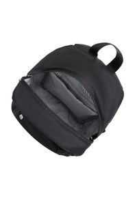 Wittchen - Damski plecak z nylonu duży. Kolor: czarny, wielokolorowy, srebrny. Materiał: nylon. Styl: sportowy, casual, elegancki
