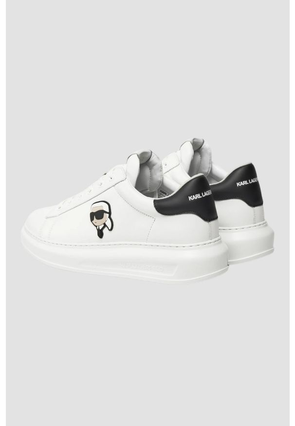 Karl Lagerfeld - KARL LAGERFELD Białe sneakersy Kapri Nft Lo Lace, Rozmiar 41. Kolor: biały
