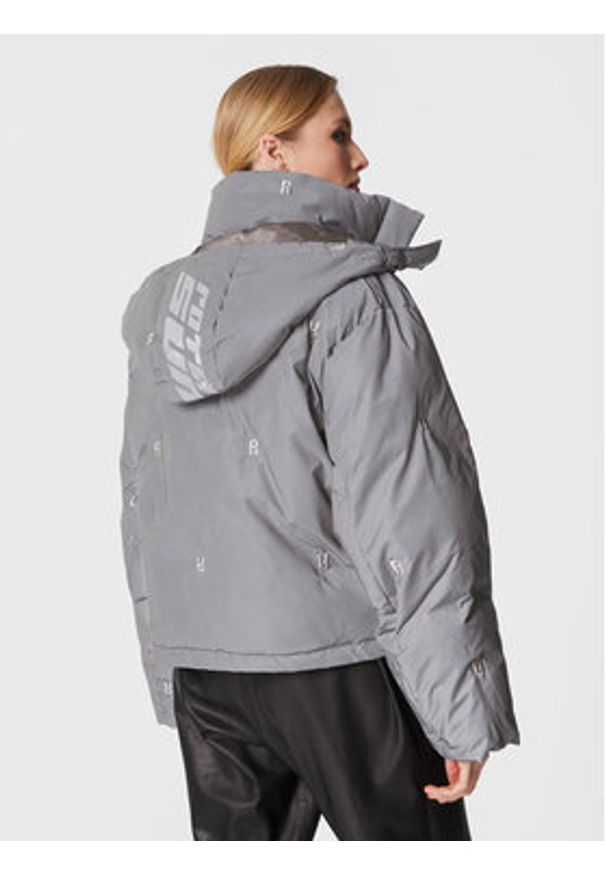 ROTATE Kurtka zimowa Padded Quilt RT2096 Szary Regular Fit. Kolor: szary. Materiał: syntetyk. Sezon: zima