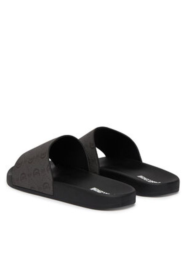 Just Cavalli Klapki 80QA3SZ4 ZSE56 Szary. Kolor: szary. Materiał: syntetyk