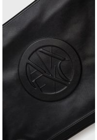 Armani Exchange torebka kolor czarny. Kolor: czarny