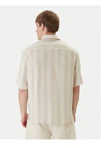 Guess Koszula M6GH28 W1717 Beżowy Regular Fit. Kolor: beżowy. Materiał: wiskoza #2
