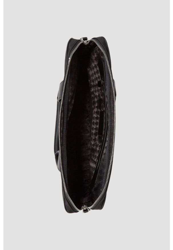 Karl Lagerfeld - KARL LAGERFELD Czarna aktówka Ikon Neop. Kolor: czarny