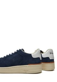 Polo Ralph Lauren Sneakersy 809940315001 Niebieski. Kolor: niebieski. Materiał: skóra, zamsz