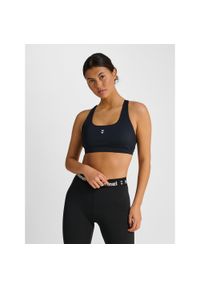 Biustonosz dla kobiet Hummel Impact. Kolor: czarny. Sport: bieganie, fitness #1