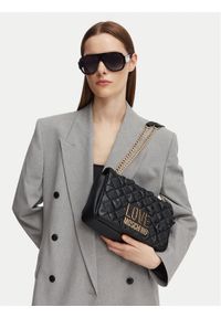 Love Moschino - LOVE MOSCHINO Torebka JC4126PP1PL1000A Czarny. Kolor: czarny. Materiał: skórzane #1