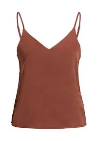 JJXX Top 12200163 Brązowy Loose Fit. Kolor: brązowy