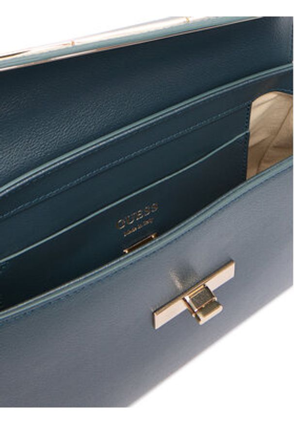 Guess Torebka HWAMGP L5476 Zielony. Kolor: zielony. Materiał: skórzane