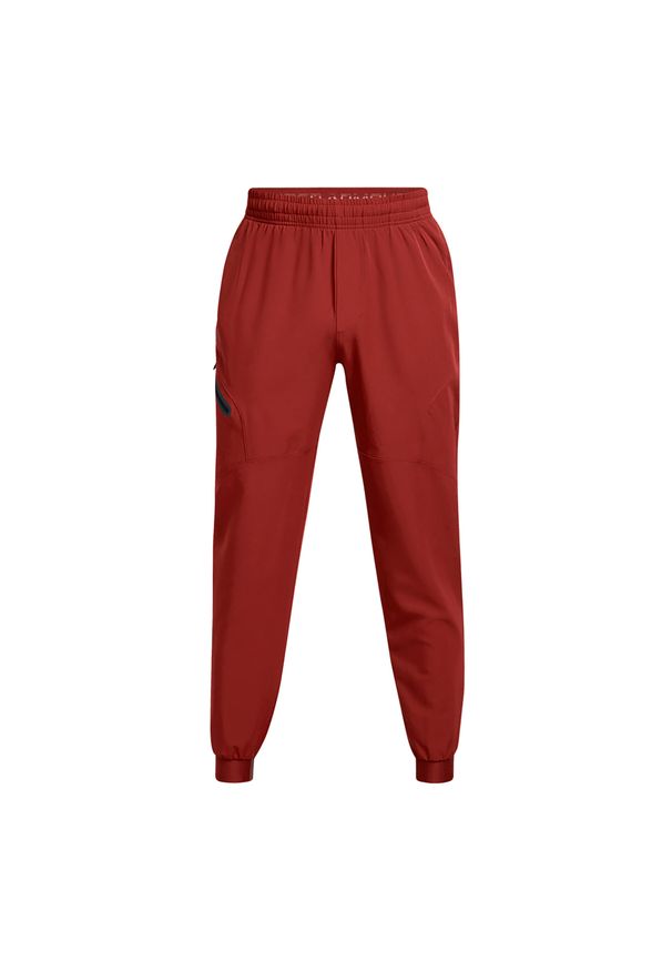 Spodnie męskie Under Armour Unstoppable Joggers. Kolor: czerwony