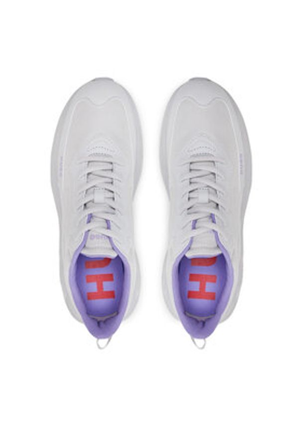 Hugo Sneakersy Leon_Runn 50512717 Szary. Kolor: szary. Materiał: materiał