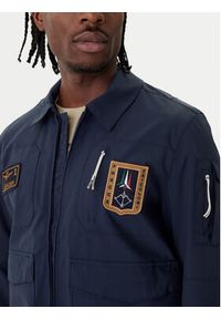 Aeronautica Militare Kurtka bomber 261AB3049UCT04290 Granatowy Regular Fit. Kolor: niebieski. Materiał: syntetyk #3